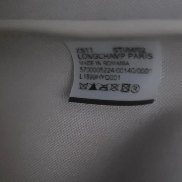 NWOT Longchamp le pliage city zip up tote bag large BLACK Coated Canvas - Picture 11 of 13